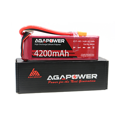 AGA POWER 4200mAh 14.8V 40C 4S1P 