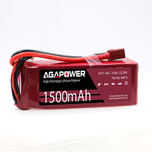 AGA POWER 1500mAh 14.8V 40C 4S1P
