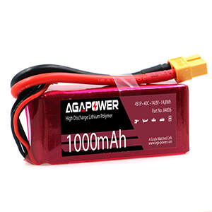 AGA POWER 1000mAh 14.8V 40C 4S1P