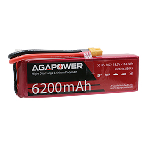 AGA POWER 6200mAh 18.5V 30C 5S1P 