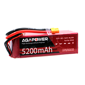 AGA POWER 5200mAh 18.5V 30C 5S1P 