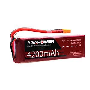 AGA POWER 4200mAh 14.8V 30C 4S1P