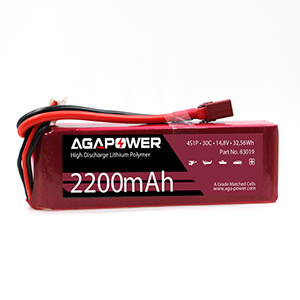 AGA POWER 2200mAh 14.8V 30C 4S1P