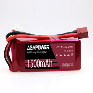 AGA POWER 1500mAh 14.8V 30C 4S1P
