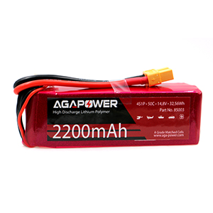 AGA POWER 2200mAh 14.8V 50C 4S1P